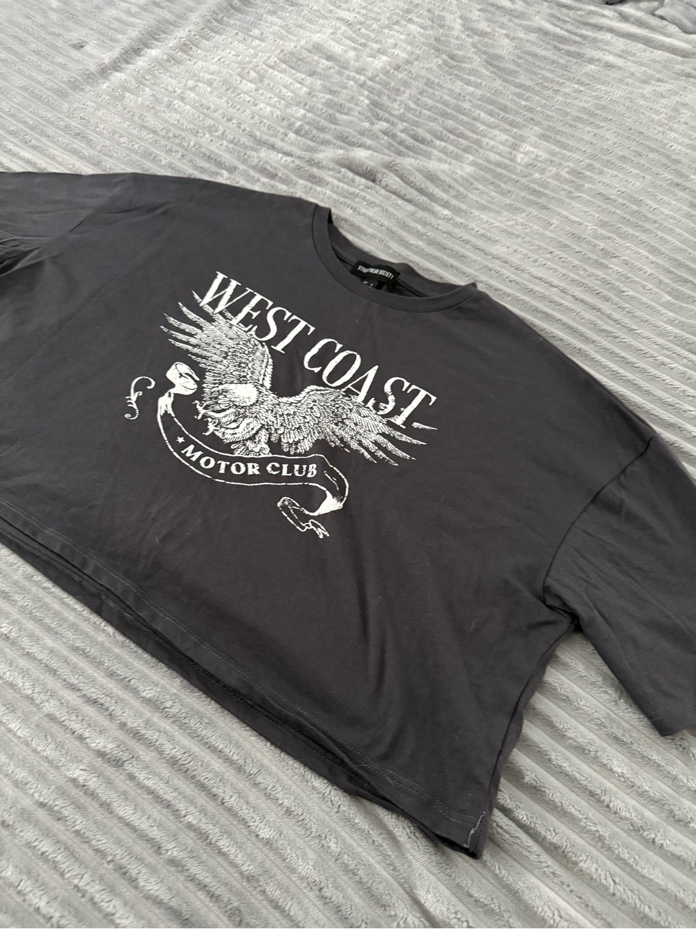 Streetwear Society West Coast Graphic Tee (Graphite & White) - Picture 4 of 4